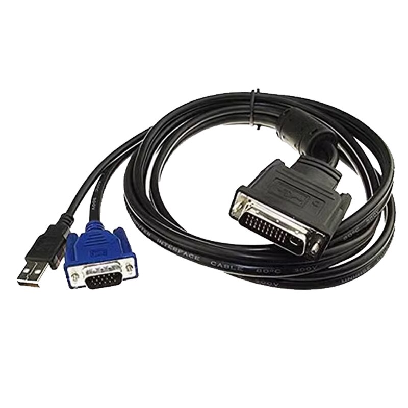 PC Ʈ DVD Ϳ USB  ̺  , DVI 24 + 5  -VGA 15 , HDTV 1.8M